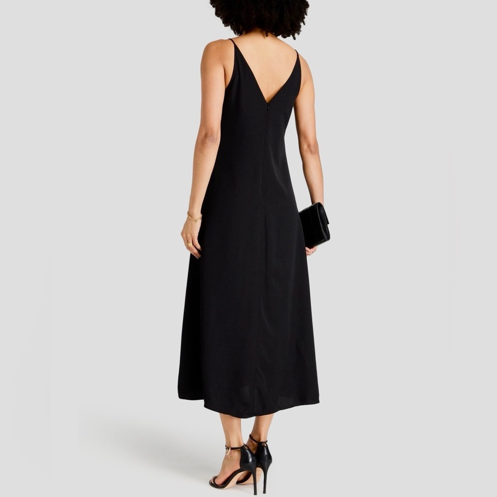 Zimmermann Black Chain-Embellished Midi Dress Size AU1-US 6, UK 10, FR 38, IT 42 - Picture 3 of 12